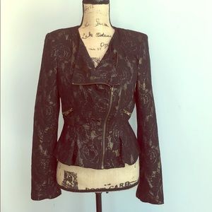 Black and gold jacket